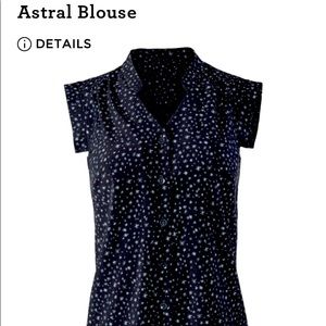 cAbi Astrial sleeveless navy blouse Xl